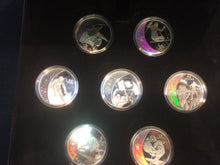 2010 Twenty Five Dollars, Vancouver Olympic Winter Games, set of 15 Sterling Proof coins, 2007-2009