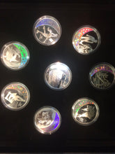 2010 Twenty Five Dollars, Vancouver Olympic Winter Games, set of 15 Sterling Proof coins, 2007-2009