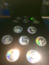 2010 Twenty Five Dollars, Vancouver Olympic Winter Games, set of 15 Sterling Proof coins, 2007-2009