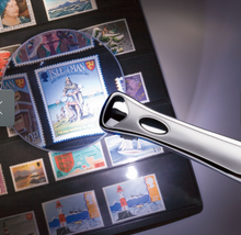 ILLUMINATED MAGNIFIER CHOPARZ CHROME 2.5X