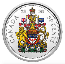 2020 Pure Silver Coloured 6-Coin Set with Medallion - Canadian Circulation Collection