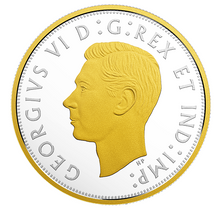 2018 Pure Silver Gold-Plated 5-Coin Set - Legacy of the Dime