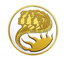 2018 Pure Silver Gold-Plated 5-Coin Set - Legacy of the Dime