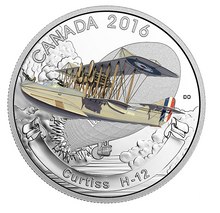 2016 20$ Fine Silver Coin - Aircraft of the First World war,  SET OF 3