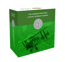 2016 1 oz. Fine Silver Coin - The Canadian Home Front: British Commonwealth Air Training Plan