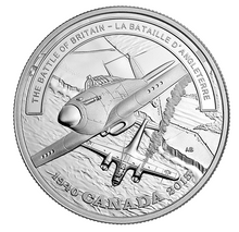 2015 1 oz. Pure Silver Coin – Second World War Battlefront: Battle of Britain