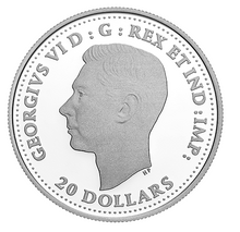 2018 1 oz. Pure Silver Coin – Second World War Battlefront: The Invasion of Sicily