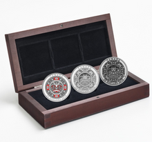 2015 Twenty Fives Dollars, Fine Silver 3-coin Set- Singing Moon Mask