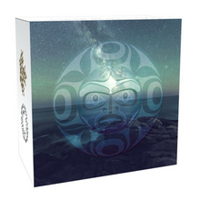 2018 Twenty Five Dollars, Fine Silver Coin Ultra-High Relief Coloured Ancestor Moon Mask