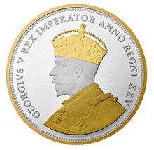 2015 Renewed Silver Dollar Series – Pure Silver Voyageur 2 oz. Gold-Plated Coin