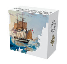 2015 1 oz. Fine Silver Coloured Coin – Lost Ships in Canadian Waters: Franklin's Lost Expedition