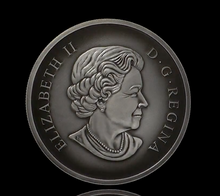 2017 50 $ Fine Silver Coin – Peace Tower Clock 90 th Anniversary