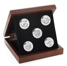 2014 $25 O CANADA SERIES - PURE SILVER 5-COIN SET