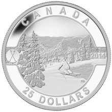 2014 $25 O CANADA SERIES - PURE SILVER 5-COIN SET
