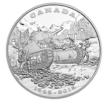 2015 1 oz. Fine Silver Coin - 70th Anniversary of the End of the Italian Campaign