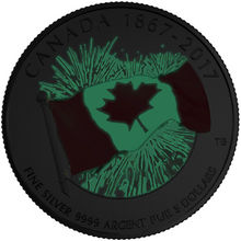 2017-(1867) Canada Fine Silver $5 Five Dollars- Proudly Canadian