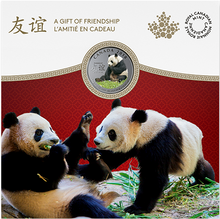 2018 Canada Fine Silver $8 Eight Dollars- The Peaceful Panda- A Gift of Friendship