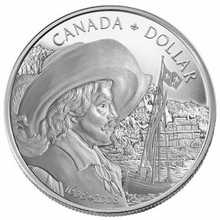 2008 Canada Silver Proof Dollar-Quebec City