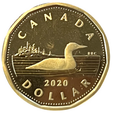 2020 Canada Proof Loonie Dollar
