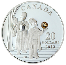2012 Canada 20 Dollars Fine Silver Coin, Crystal Series-The Three Wise Man