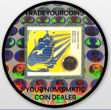 2008 Canada Nickel Plated Steel Quarter - 25 Cents, Sport Card-Painted Leaf-Bobsleigh