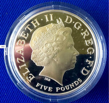 2006-1926 Five Pounds Sterling Coin, Queen's 80th Birthday Piedfort Crown, Sterling Coin In capsule, No Box