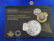 R&D Security Test Token - 2018 Canada Nickel Prooflike Uncirculated Coin Set