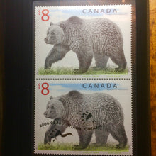 2004 Canada 8 dollars proof coin with stamp-The Polar Bear