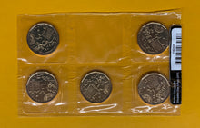 2011 Canada Nickel Prooflike Uncirculated Coin Set