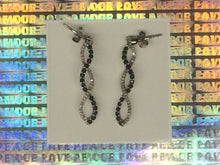 Fashion 10k white gold Woman Earring used