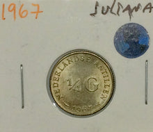 1967 Nederlandse Antillen 1/4 Gulden Juliana