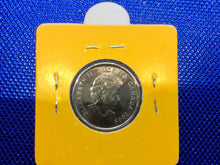 2009 Canada 25 Cents Raised 2 variety